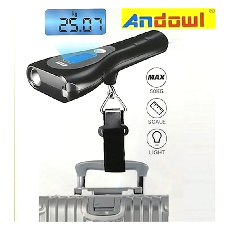 ANDOWL Ψηφιακή Ζυγαριά Αποσκευών Andowl Q-t158