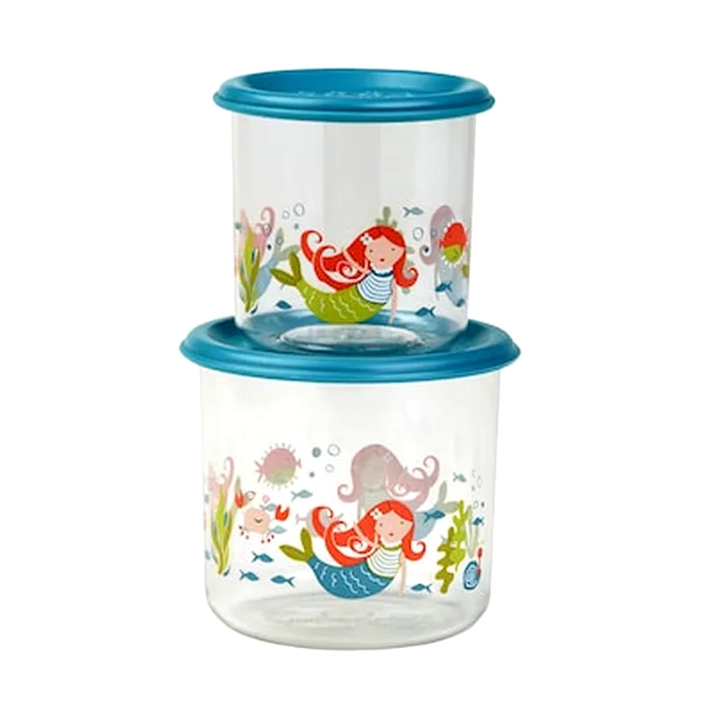 SUGARBOOGER Isla The Mermaid Snack Container Large (2pcs)