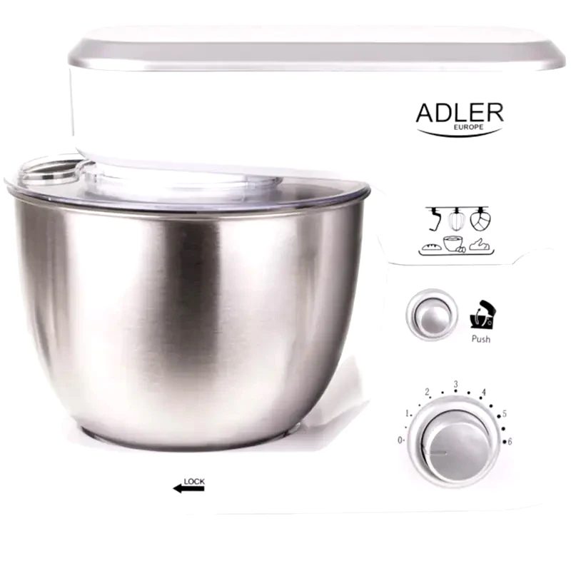 ADLER Κουζινομηχανή ADLER AD-4216 1000 W 4 L Λευκό