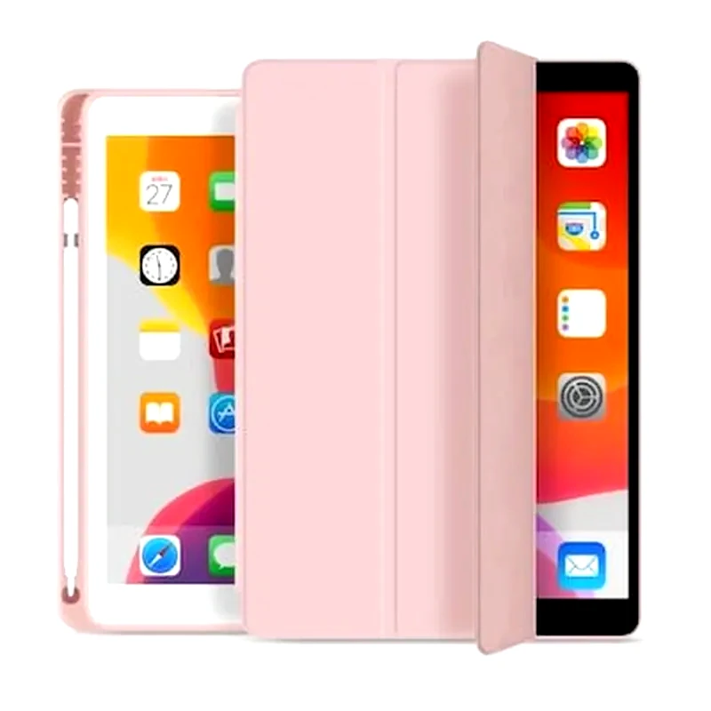 TECH-PROTECT Θήκη Tablet Apple iPad 7/iPad 8 - Tech-protect Smartcase Pen - Pink