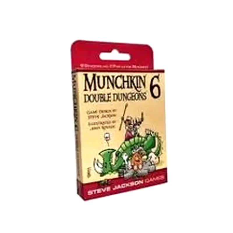 Steve JackSon Munchkin 6 Double Dungeons Επιτραπέζιο (Steve Jackson Games)