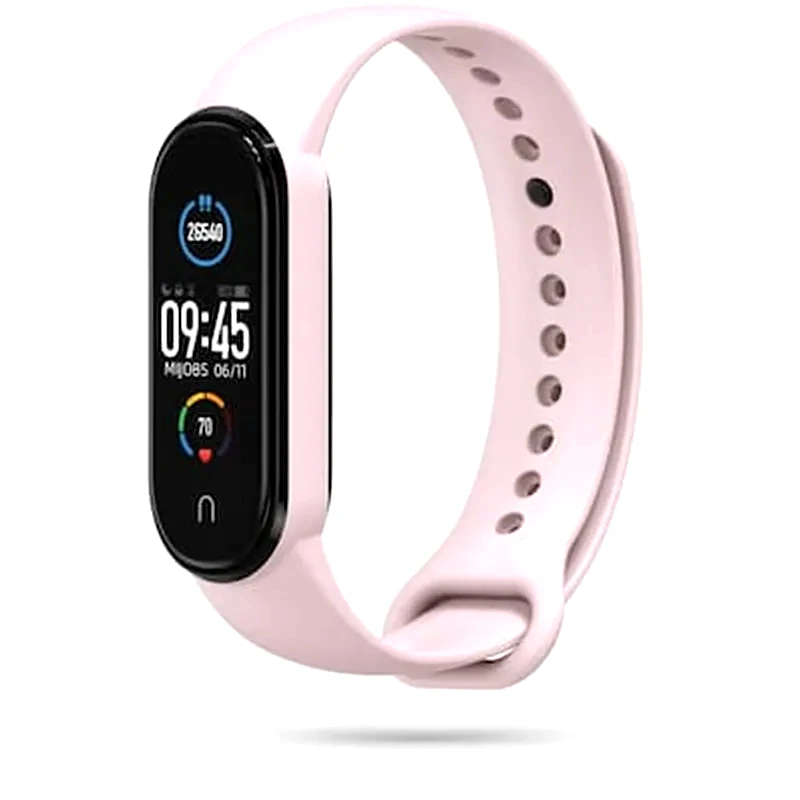 TECH-PROTECT Λουράκι Tech-Protect Icon για Xiaomi Mi Smart Band 5/Mi Smart Band 6 - Ροζ
