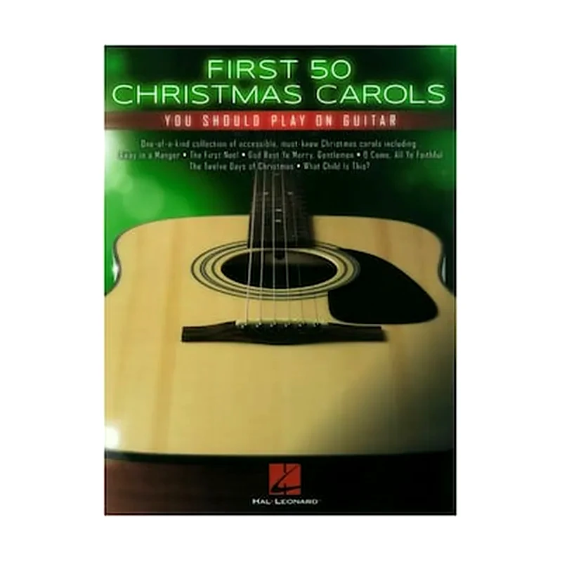 HAL LEONARD Hal Leonard First 50 Christmas Carols You Should Play On Guitar Βιβλίο Για Κιθάρα Και Φωνή