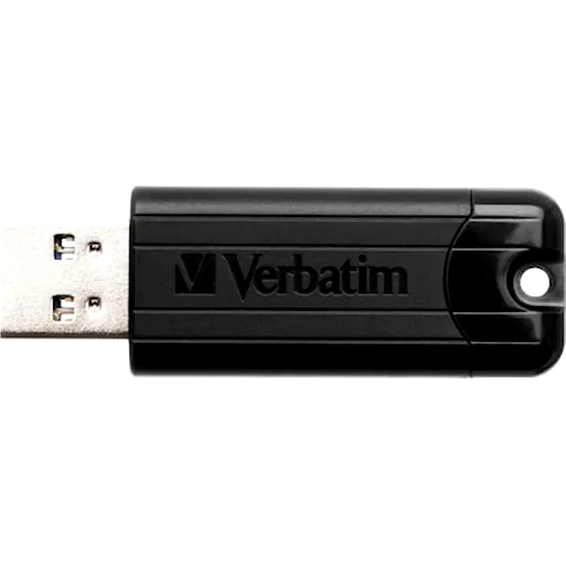 VERBATIM Verbatim PinStripe 256GB USB 3.0 Stick Μαύρο