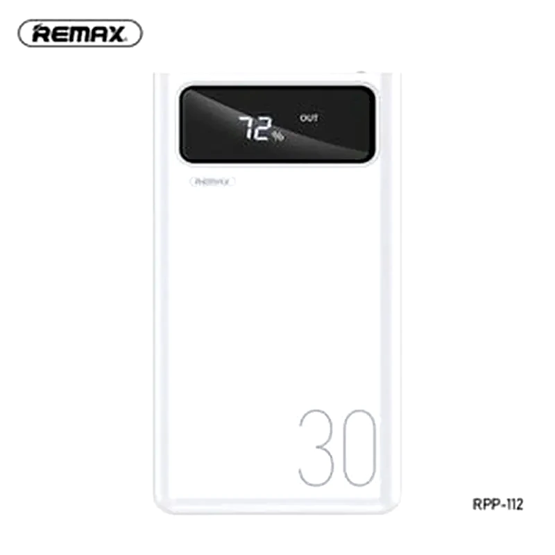 REMAX Powerbank Remax RPP-112 30.000mAh - Λευκό