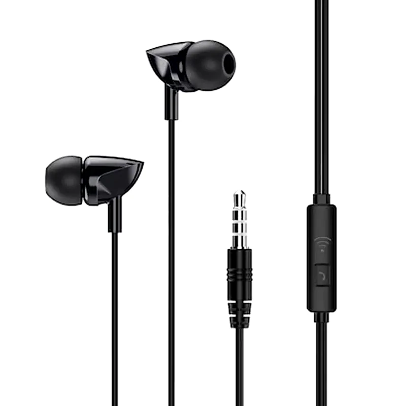 REMAX Ακουστικά Handsfree Remax RW-106 3.5mm Jack - Μαύρο