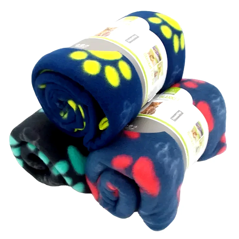 OEM Κουβέρτα Fleece ΟΕΜ Για Κατοικίδια 120x150 cm - Πολύχρωμη
