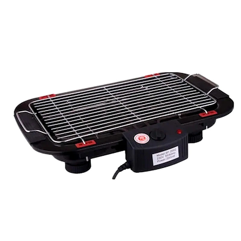 BORMANN Επιτραπέζια Ηλεκτρική Ψησταριά BORMANN BBQ1050 2000W Μαύρο