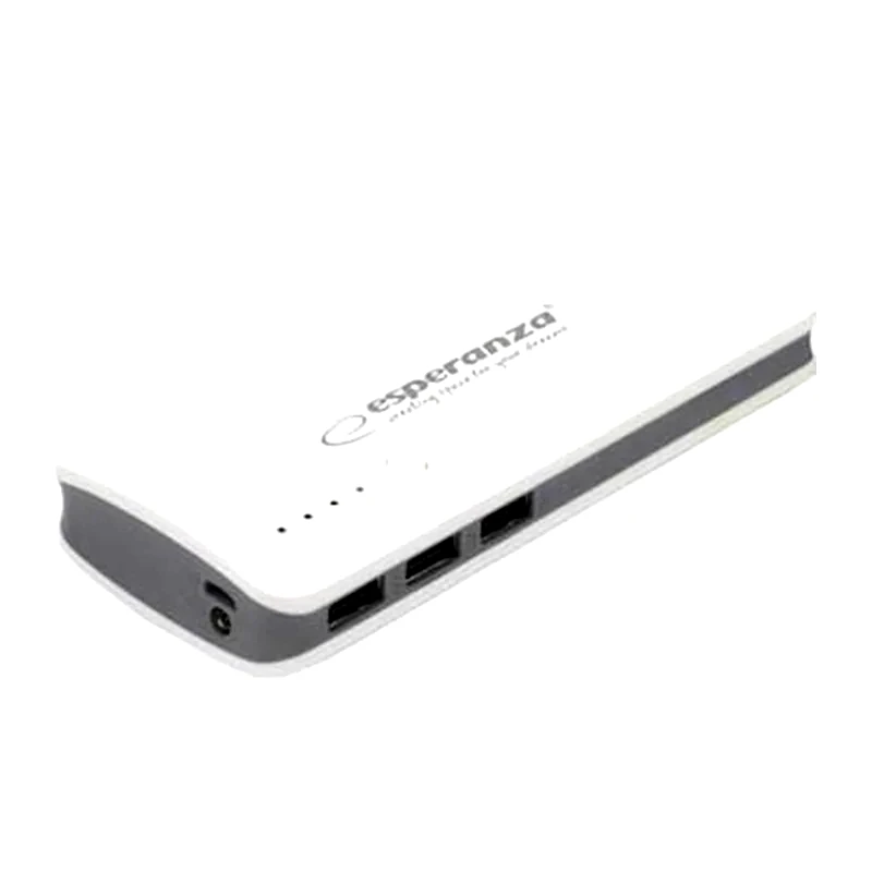 ESPERANZA Powerbank Esperanza EMP106 8.000mAh - Λευκό/Grey