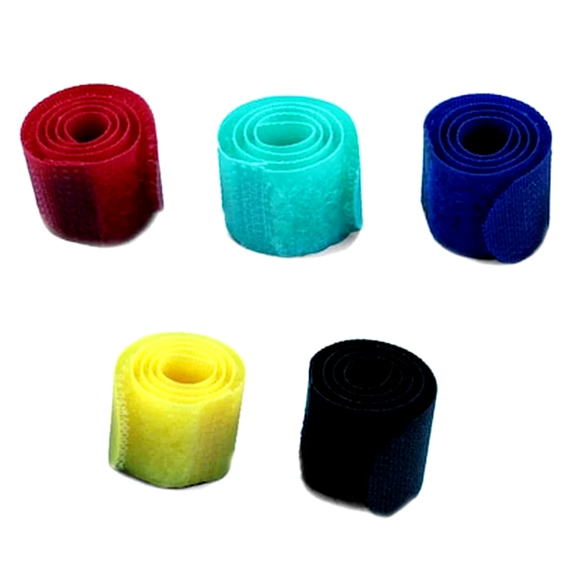 MEDIARANGE Δεματικά Καλωδίων MediaRange Velcro 215x16mm 5τμχ Πολύχρωμο