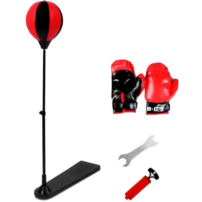 OEM Σετ Μπάλα Μποξ με Βάση Δαπέδου και Γάντια