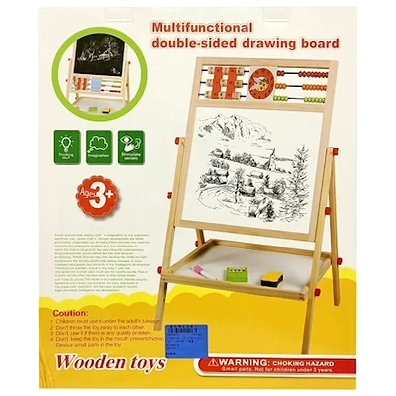 TOYMARKT Ξυλινος Εκπαιδευτικος Πινακας 32x29cm 37x45cm Toymarkt 913087