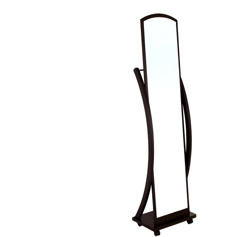 WOODWELL Καθρέπτης Δαπέδου Woodwell Mdf 44x29x165 cm - Καφέ