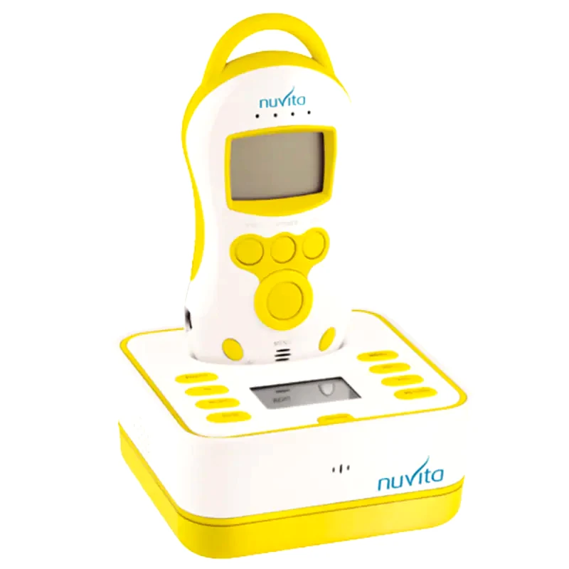 NUVITA Baby Monitor Nuvita 20006-2 Ήχου - Λευκό/Κίτρινο