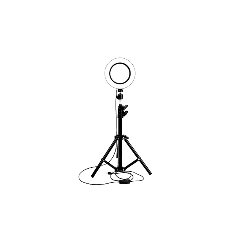 ARIA TRADE Ring Light 26cm Με Τρίποδο και Βάση Κινητού