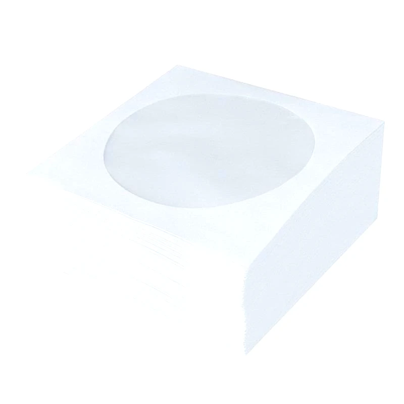 Χάρτινα Φακελάκια CD/DVD Hama για 1 Δίσκο (100τμχ) - Λευκό