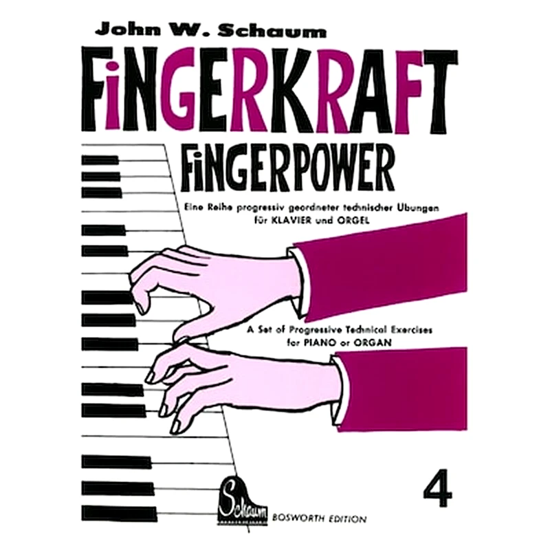 BOSWORTH EDITION Schaum - Fingerpower, Βιβλίο 4