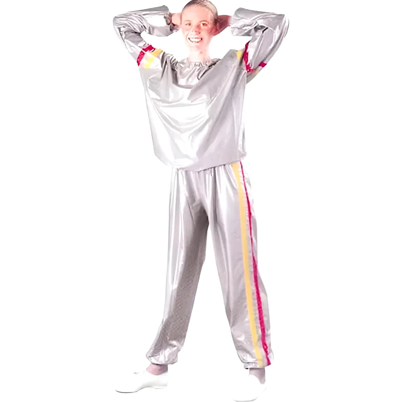 AMILA Φόρμα Αδυνατίσματος - Σάουνα Εφίδρωσης Unisex 2XLarge - Γκρι