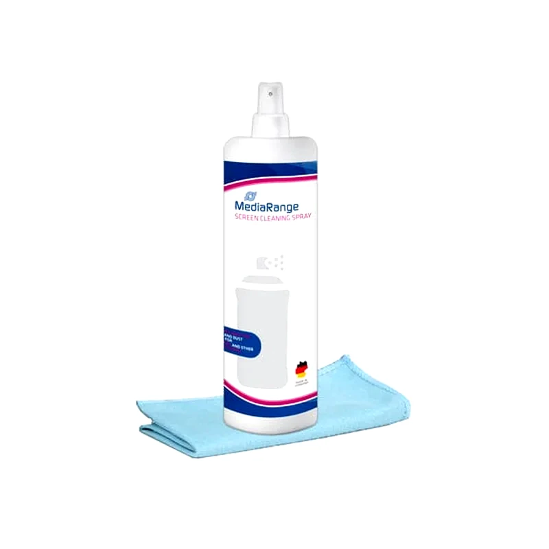 Σετ Καθαρισμού MediaRange Σπρέι και Πανάκι - 250ml