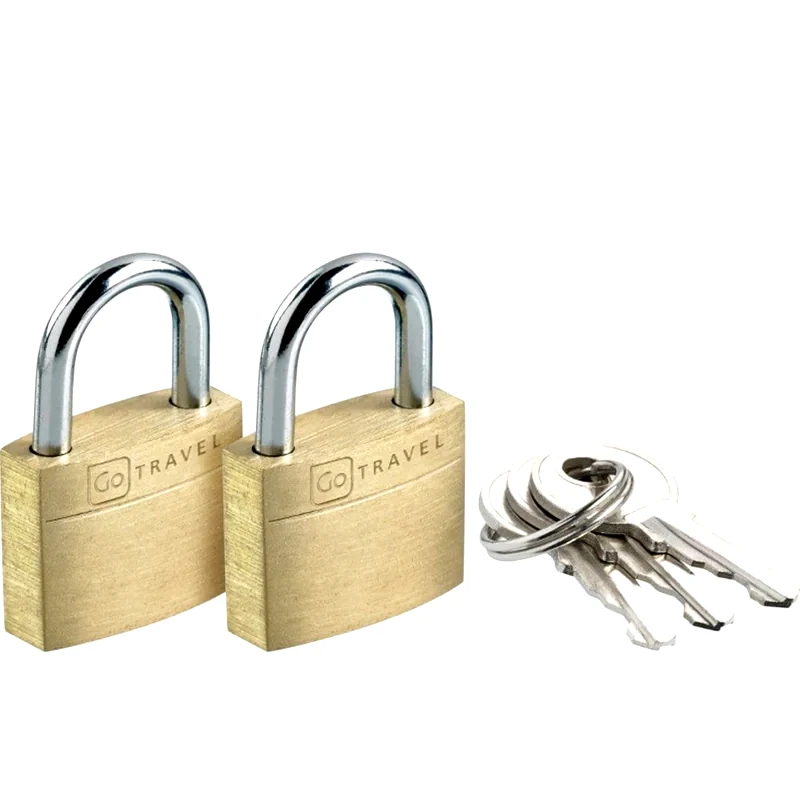 GO TRAVEL Κλειδαριά Ασφαλείας 2 τεμάχια - Case Lock Twin Go Travel