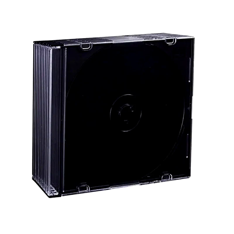 Θήκη CD/DVD Esperanza Slim για 1 Δίσκο (10τμχ) - Μαύρο