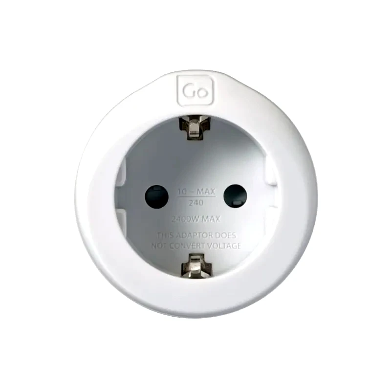 GO TRAVEL Αντάπτορας Ευρώπης - Αυστραλίας - EU-Australia Adaptor Go Travel Λευκό