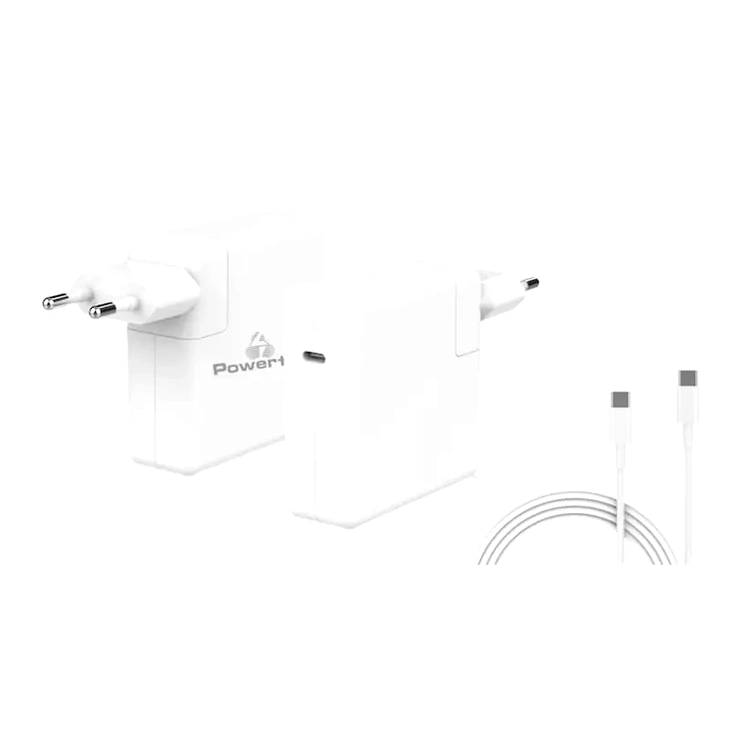 POWERTECH Φορτιστής Laptop για Apple - Powertech Pt-704 Type-C 2.4A 61W - White