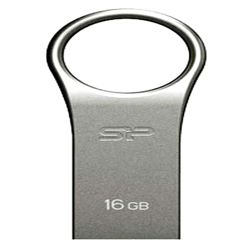 SILICON POWER Silicon Power Firma F80 16GB USB 2.0 Stick Ασημί