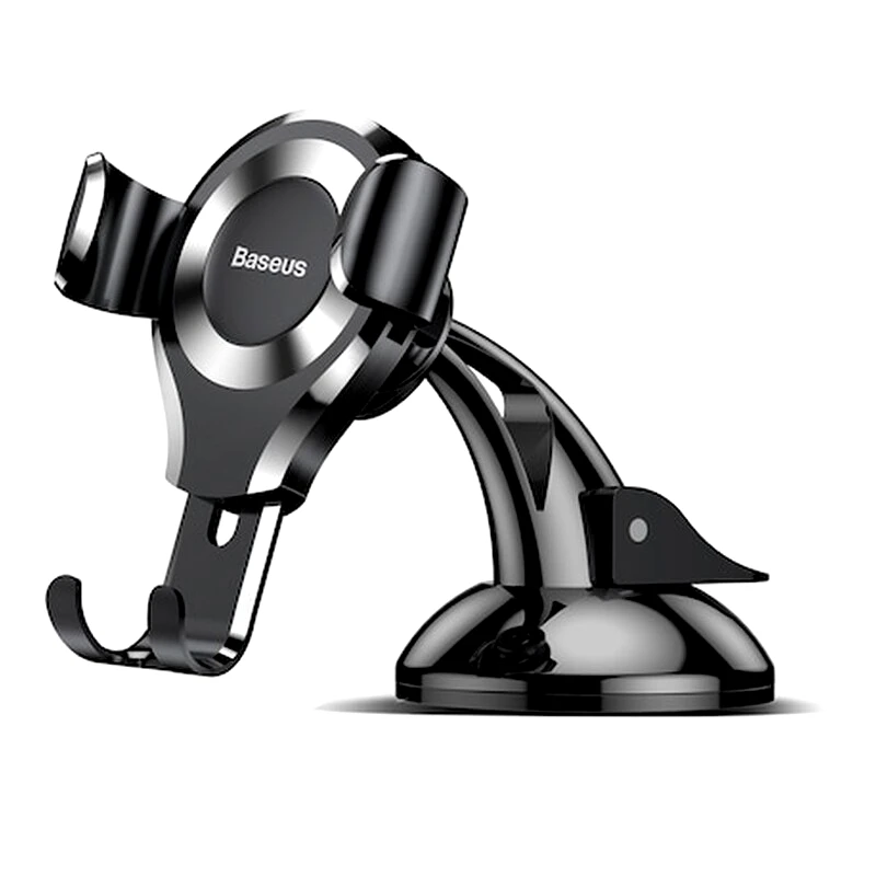 BASEUS Βάση Στήριξης Αυτοκινήτου Για Ταμπλό/Παρμπριζ Baseus Suyl-xp0s Με Βεντούζα - Μαύρο
