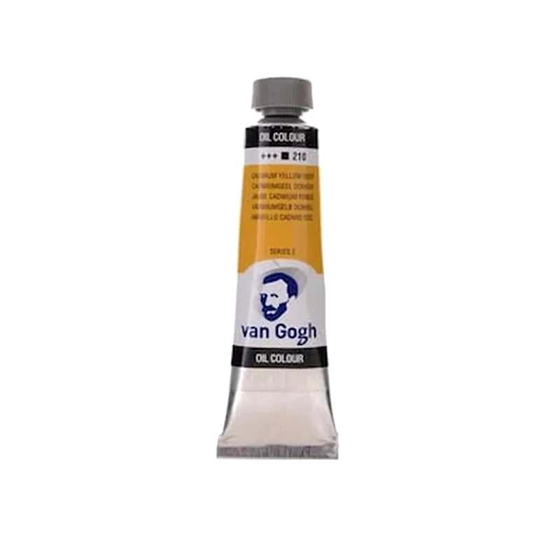TALENS Talens Van Gogh Χρώματα Λαδιού 60ml (210-cadmium Yellow Deep)