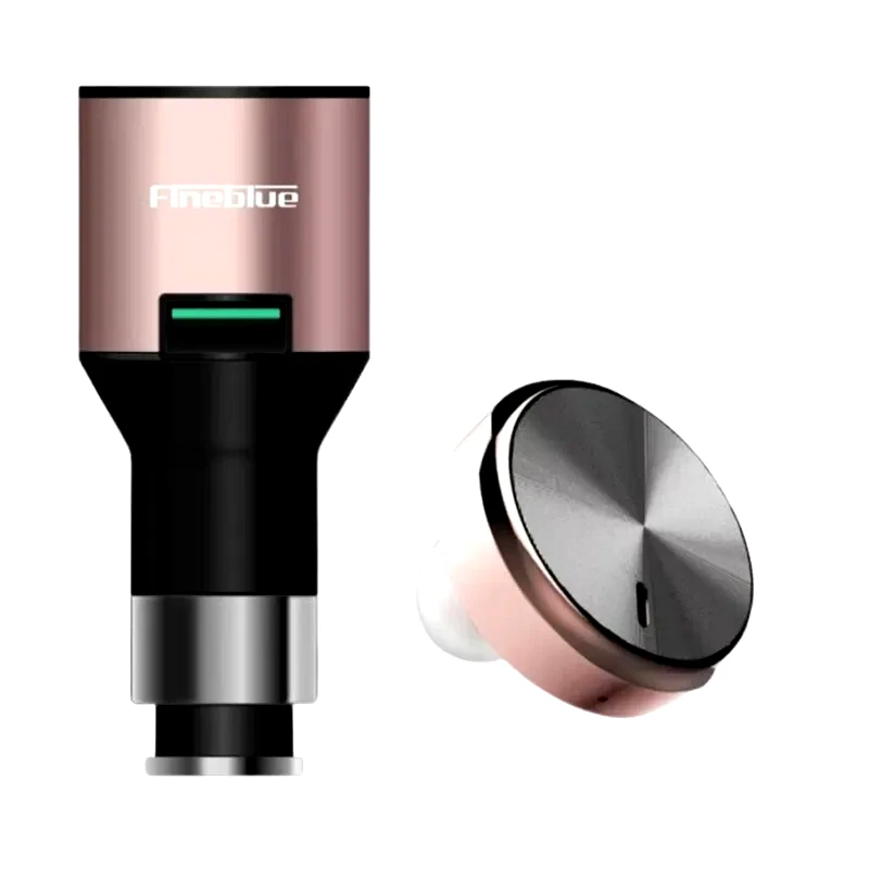 OEM Φορτιστής Αυτοκινήτου Fineblue - Ροζ