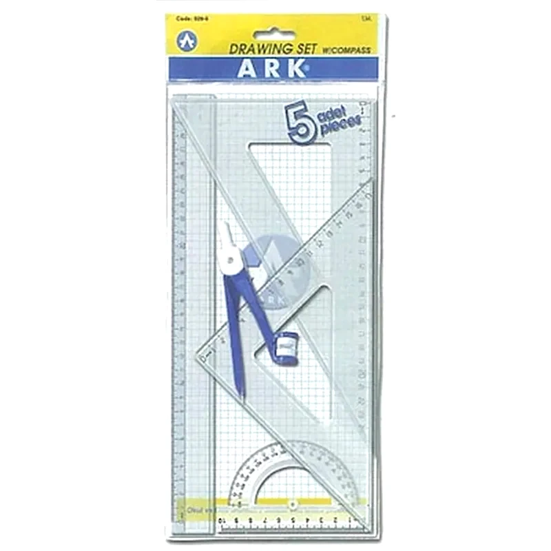 ARK Σετ Όργανα Γεωμετρίας Ark με Διαβήτη Μολύβι (4 Τεμάχια)