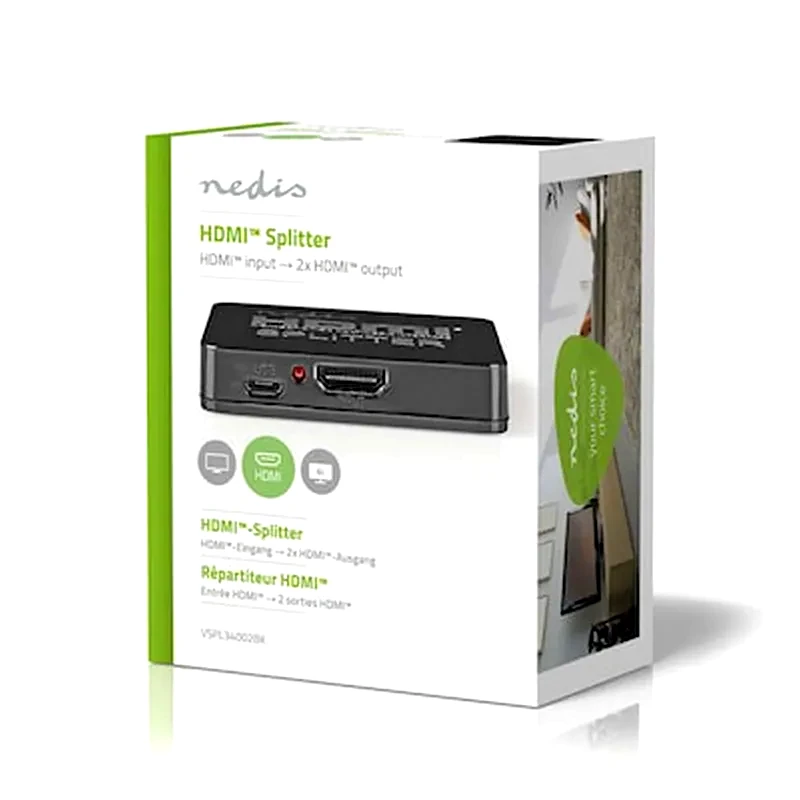 NEDIS HDMI Spiltter Nedis HDMI Female σε 2x HDMI Female