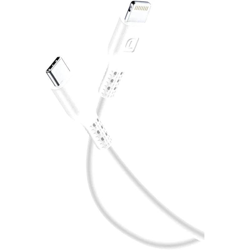 Καλώδιο Φόρτισης Cellular Line Power Cable 2m - Λευκό