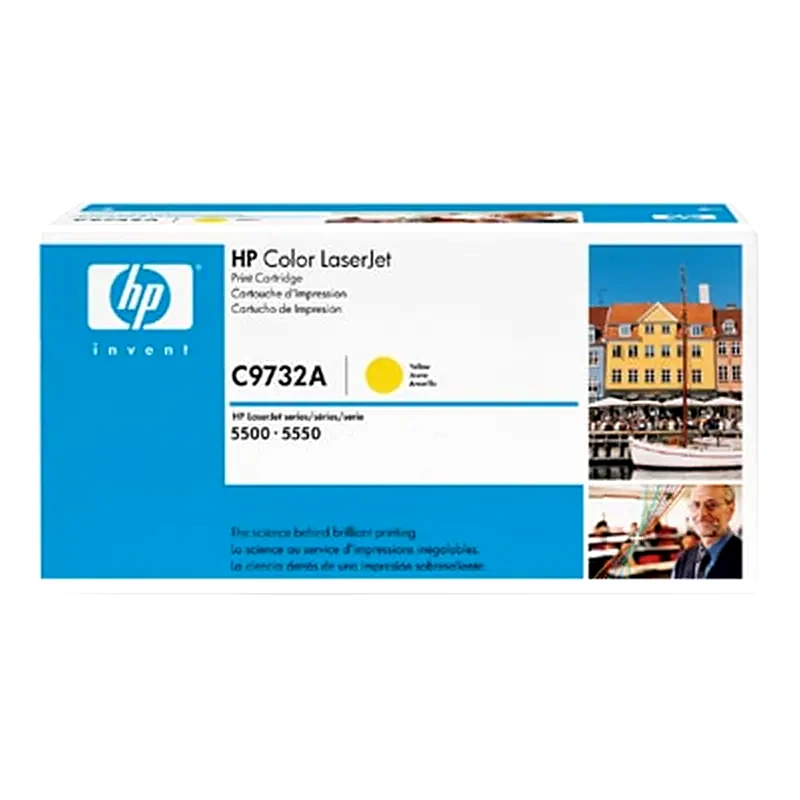 HP Toner HP 645A C9732A - Yellow