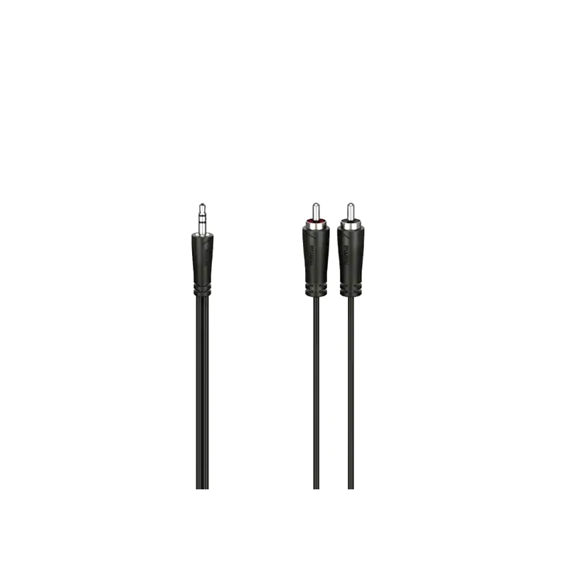 HAMA Καλώδιο Ήχου Hama 205109 RCA male σε 3.5mm Jack male - 0.75 m