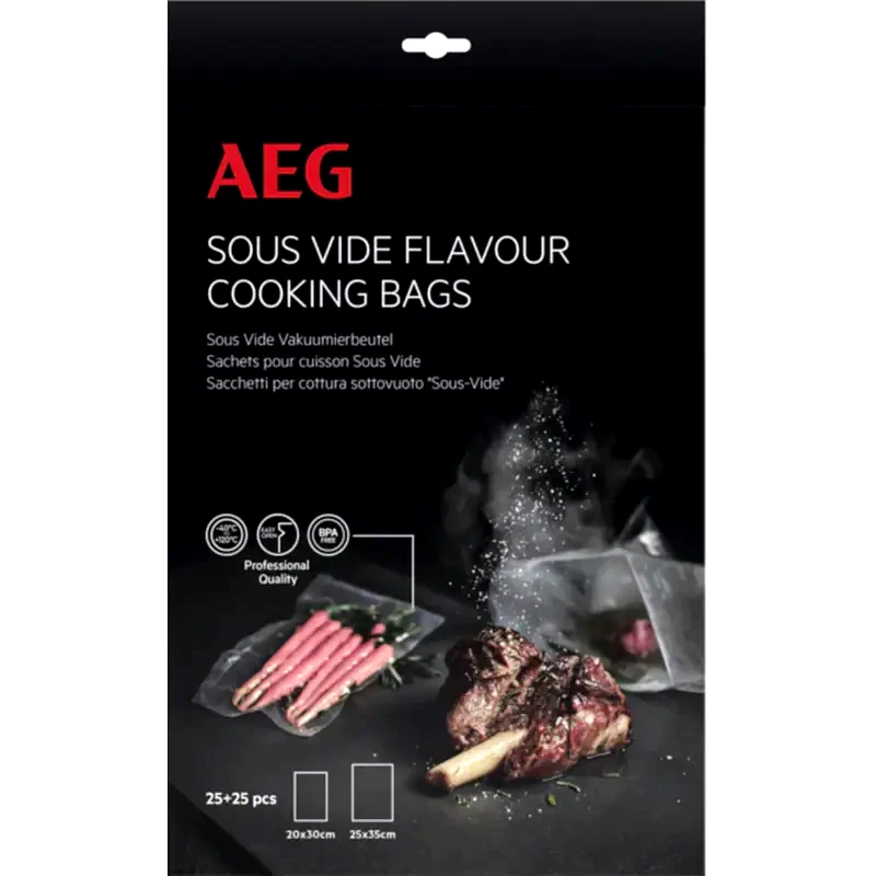 AEG Σακούλες Ατμού για Μαγείρεμα SOUS-VIDE BAGS AEG A3OS1