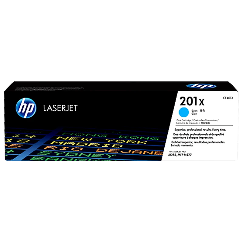 HP Toner HP CF401X 201X - Cyan