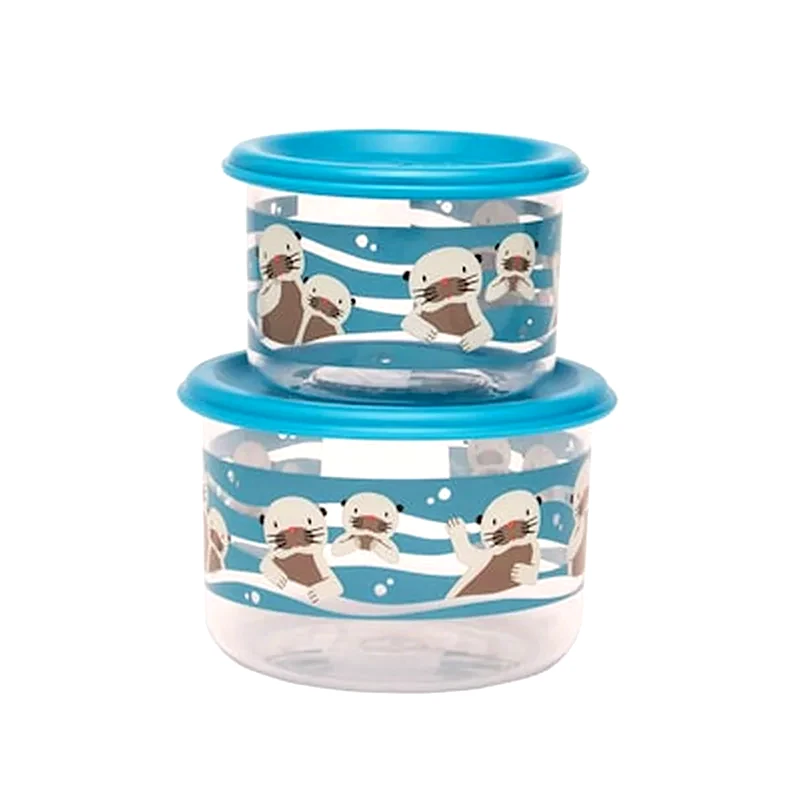 SUGARBOOGER Baby Otter Snack Container (2pcs)