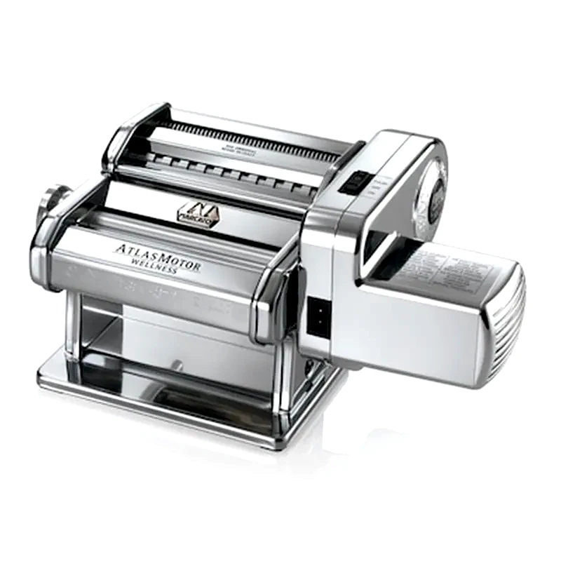 ΜARCATO Marcato Atlasmotor Μηχανή Φύλλου, Μοτέρ 220v 32x20x15.5cm Max Πλάτος Ζύμης 15cm Βάρος 2.38kg Ιταλίας