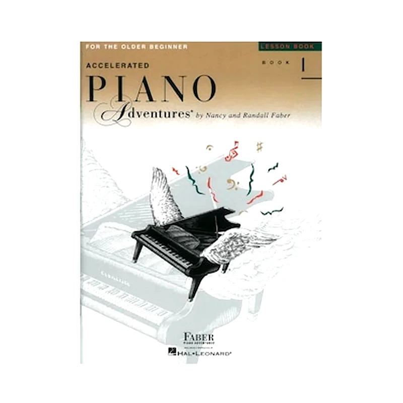 HAL LEONARD Hal Leonard Faber - Accelerated Piano Adventures, Lesson Book 1 Βιβλίο Για Πιάνο
