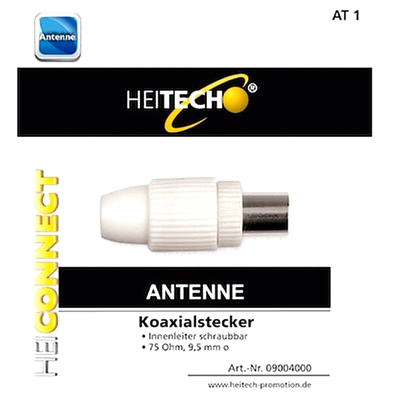 HEITECH Βύσμα Heitech Coax Male