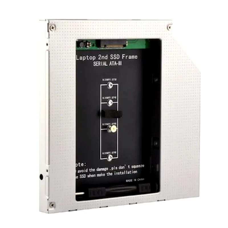 GEMBIRD Gembird Slim 5,25 Bay Mounting Frame For Ngff(m.2) Ssd Memmory Card 12.7mm Height A-sata12m2-01