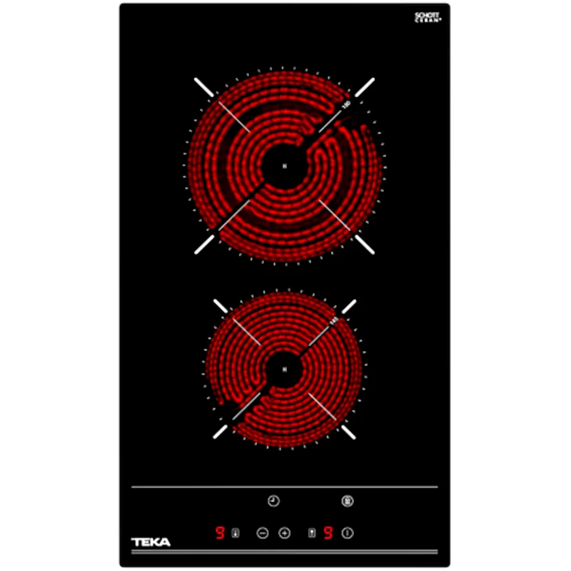 TEKA TEKA TBC 32010 BK TTC 30 cm Μαύρo Εστία Κεραμική Domino Αυτόνομη