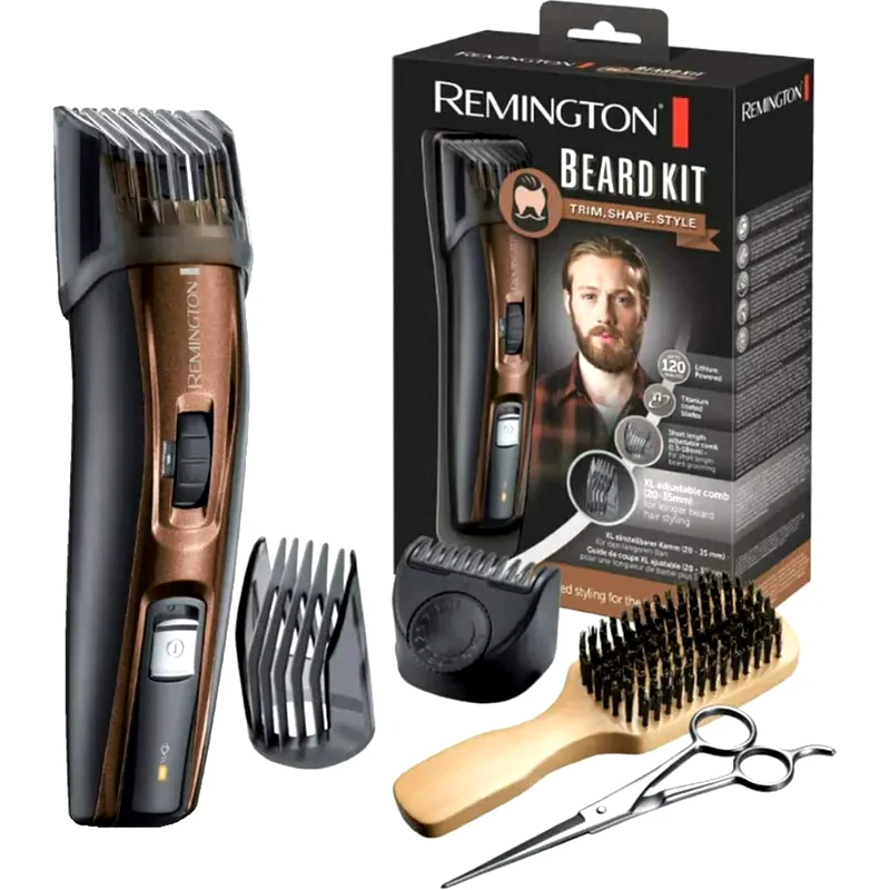 REMINGTON Ξυριστική Μηχανή Trimmer REMINGTON MB4046 KIT για Υγρό και Στεγνό Ξύρισμα Μαύρο