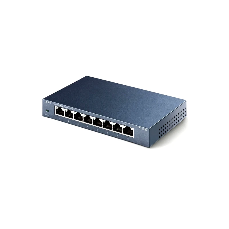TP-LINK TP-Link TL-SG108 Network Switch Unmanaged Gigabit Ethernet (1000 Mbps)