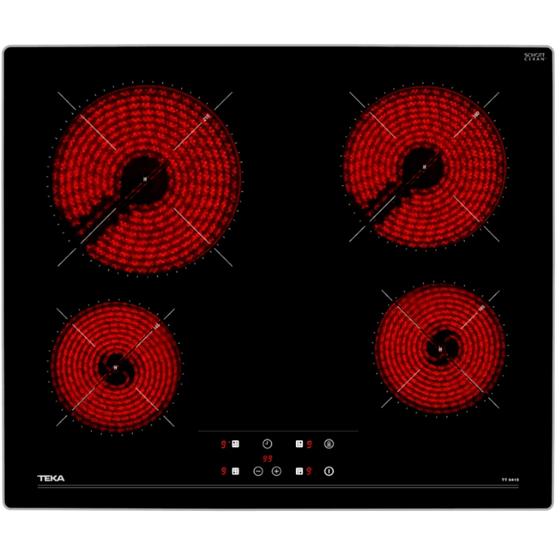 TEKA TEKA TT 6415 68 cm Μαύρο Εστία Κεραμική Αυτόνομη