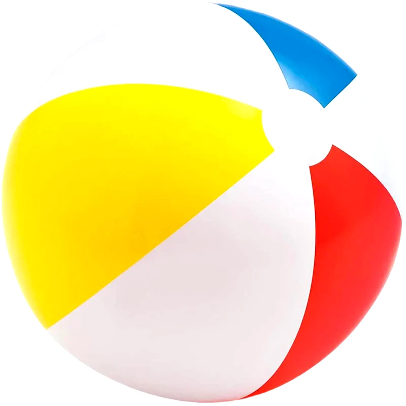 INTEX Φουσκωτή Μπάλα Παραλίας Intex Glossy Panel Ball - Πολύχρωμη