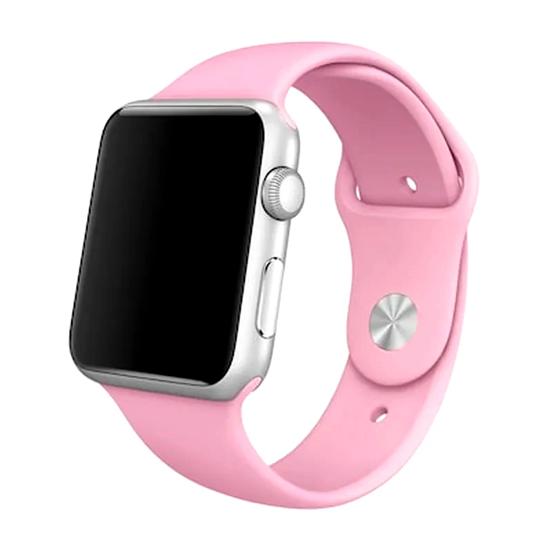 KAKAPI Λουράκι Kakapi Silicone για Apple Watch 42mm/44mm - Ροζ