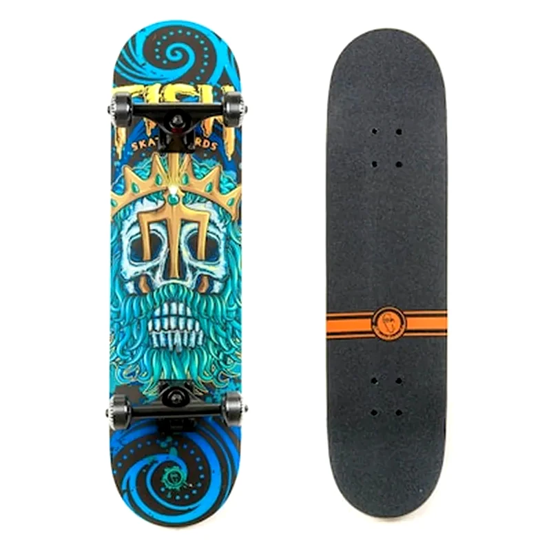Skateboard 31 Poseidon Fish